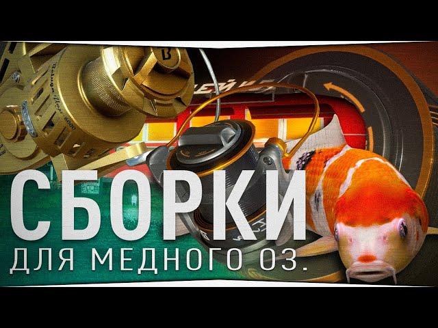 Сборки для ловли на Медном озере • Русская Рыбалка 4