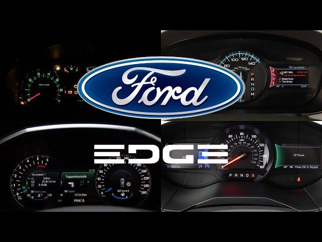 Ford Edge (0-100 KM/H) (0-60 MPH) ACCELERATION BATTLE