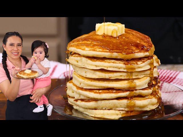 ¡Hotcakes Esponjosos desde CERO! Se Deshacen en la boca por lo suaves y ricos que son.