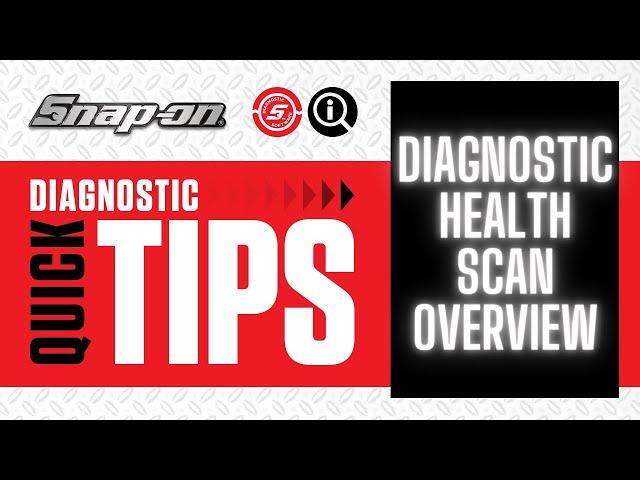 Diagnostic Health Scan Overview | Snap-on Diagnostics UK