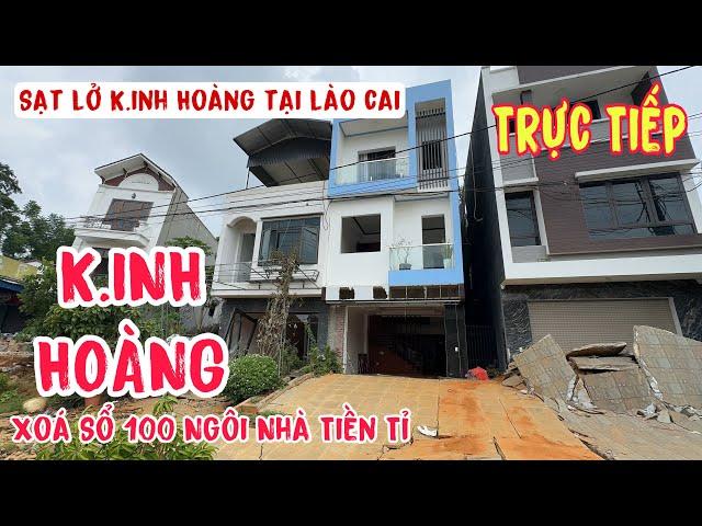 NÓNG! 3 PHÚT SẠT LỞ K.INH HOÀNG TẠI LÀO CAI XOÁ SỔ 100 NGÔI NHÀ TIỀN TỈ. PHENG PHENG VLOG