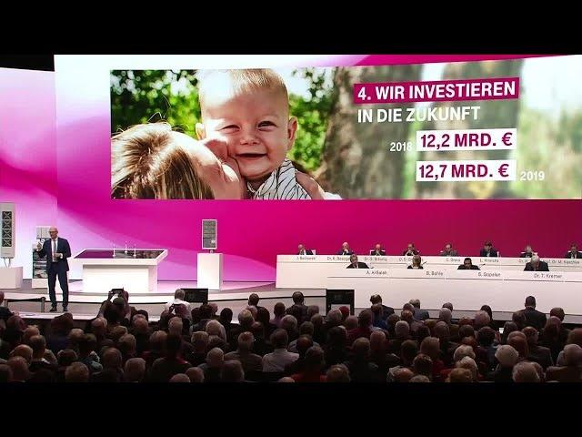 Deutsche Telekom Hauptversammlung 2019