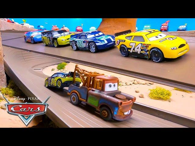 Which Race Car Will Be the Champion? | Radiator Springs All Stars Race Part 2 | Pixar Cars