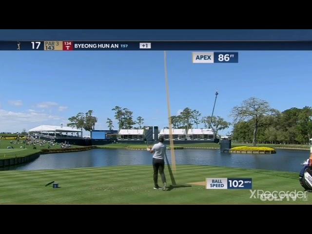 Byeong Hun An makes an 11 at the Players 2021