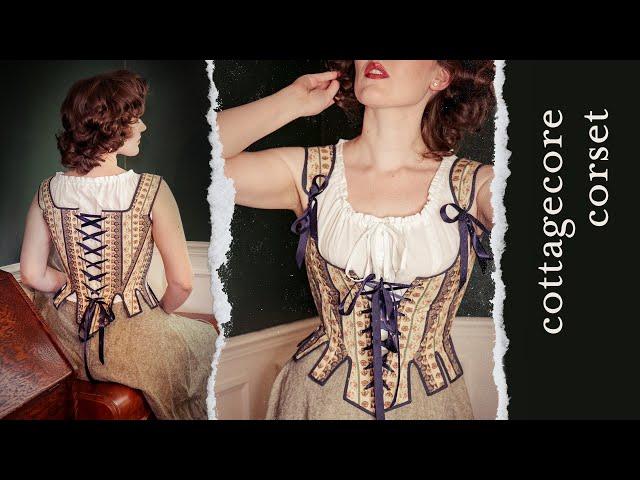Cottagecore Corset Pattern Review  Simplicity 8162