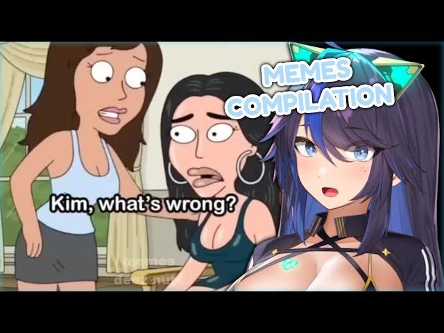 Kson Reacts to memes compilation, finds a SUS joke even she can't explain in Japanese