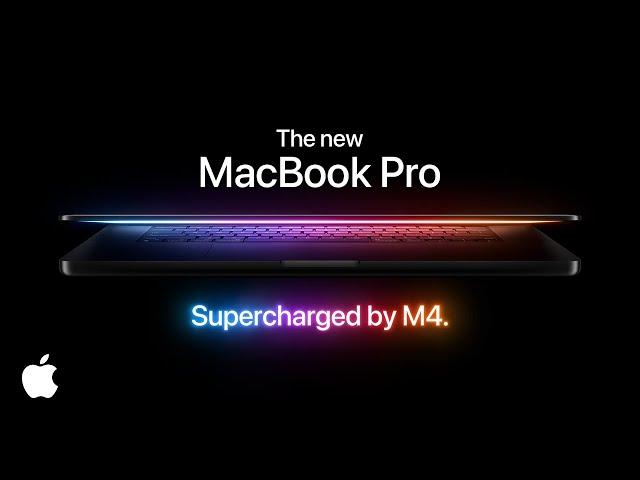 The new MacBook Pro | Supercharged by M4 | Apple