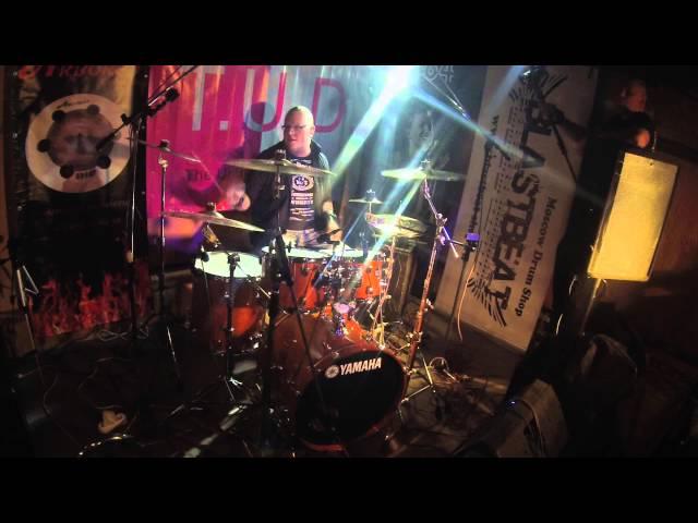 Дмитрий Ковалев.Выступление на Monday Drummer Groove Day 2015.