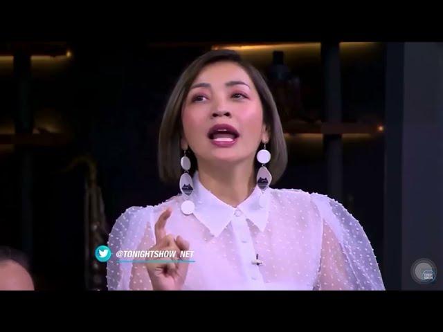 Moment Enzy Di Challenge  Nelpon Dikta Di Acara Tonight Show