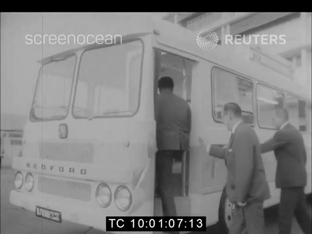 Locally Assembled Buses Go Into Service In Ghana | Latest Buses Unveiled in Tema | February 1968