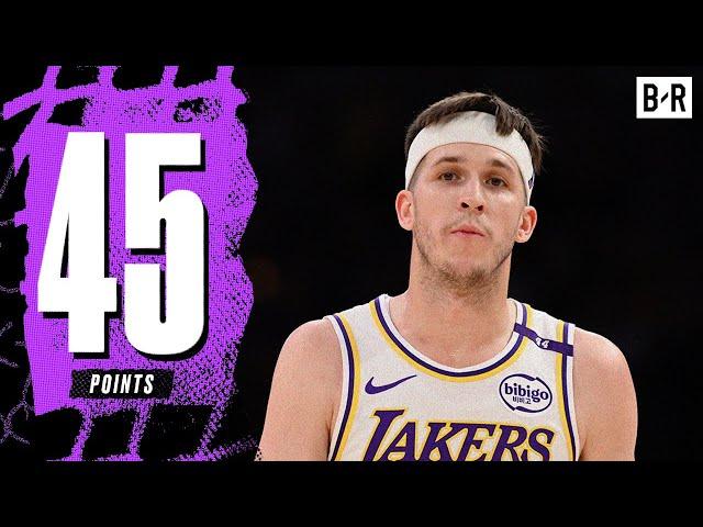 Austin Reaves Scores Career-High 45 Points Without LeBron James & Luka Doncic 