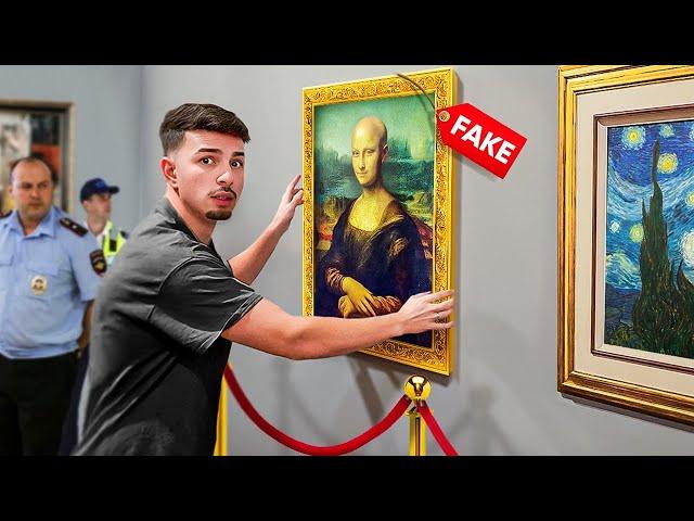 Coloquei um Quadro Falso no Maior Museu do Brasil