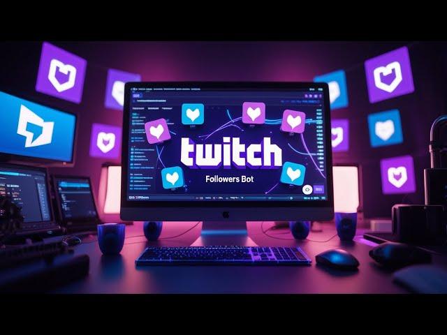 FREE AND BEST TO USE TWITCH FOLLOWERS BOT | Twitch Services