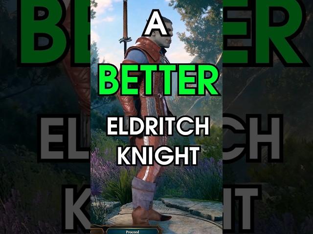 a BETTER Eldritch Knight in 1 min | Baldur's Gate 3 - Fighter/Wizard build #baldursgate3 #bg3