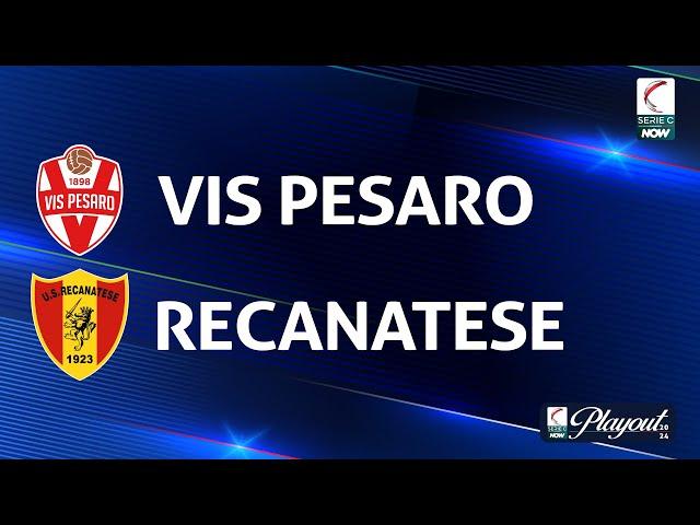 Vis Pesaro - Recanatese 4-3 | Gli Highlights