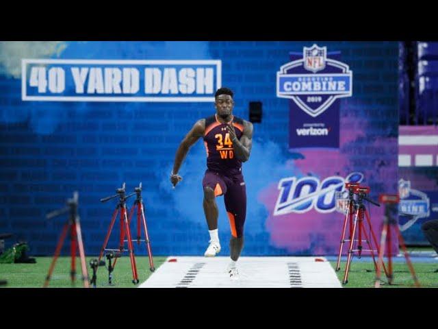 D.K Metcalf 2019 NFL Combine Highlights (Insane)