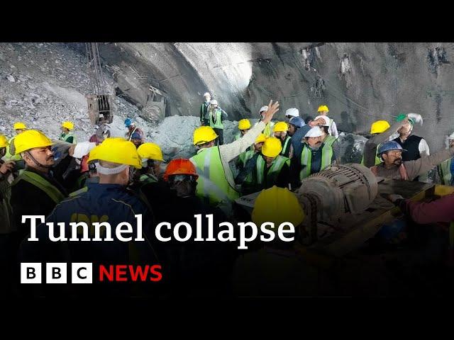 India tunnel collapse: Rescue efforts continue in Uttarakhand - BBC News