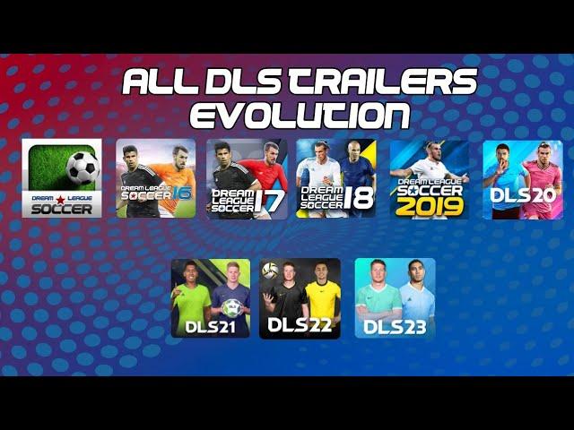 All DLS Games Trailers Evolution | DLS Classic - DLS 2023 | First Touch Games | Dream League Soccer