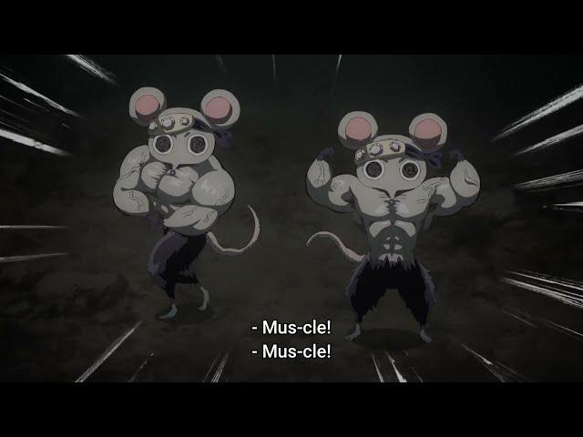 uzui mice || Muscle! Muscle! || Kimetsu no yaiba season 2 ep 6