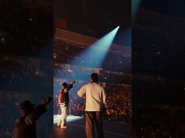 The sound of an arena full of people trusting God 