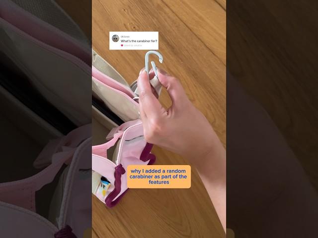 What’s the carabiner for?