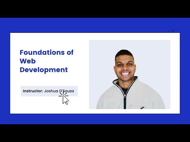 Tutorial 1: HTML + CSS [Webapp.io Foundations of Web Development Course]