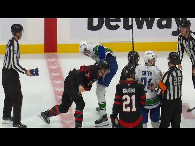 Tempers FlareBrady Tkachuk & Dakota Joshua