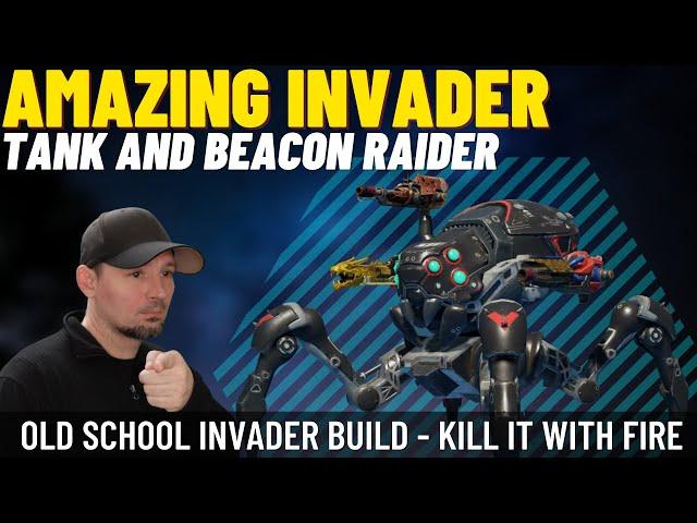 War Robots Invader Old School Build | War robots MK3 Gameplay WR