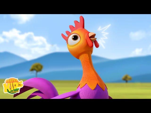 Kukdoo Koo Song, कुकडू कू, Nimboo Kids Cartoon Videos and Hindi Nursery Rhymes