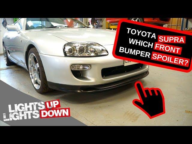 Mkiv Supra front spoiler, which one?!