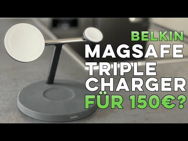 Belkin 3-in-1-Ladegerät mit MagSafe - Unboxing und erster Eindruck | Techpool Podcast