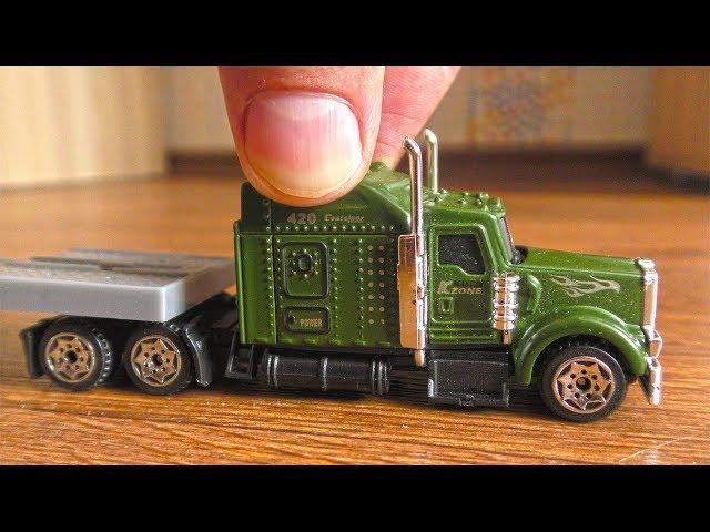 Driving toy Trucks for Children with Mag's Toys