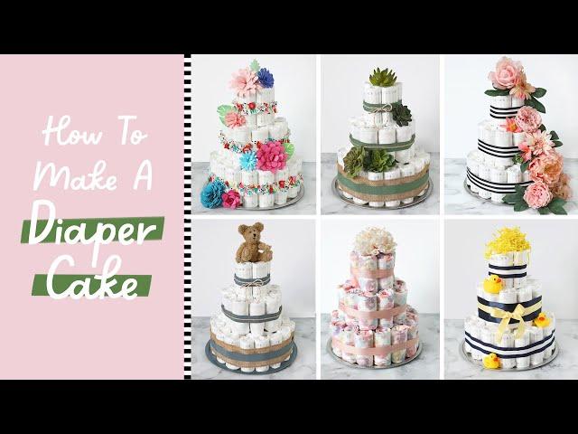 How To Make A Diaper Cake