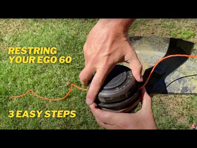 Replacing the String Trimmer Line on the EGO 60 56Volt Trimmer