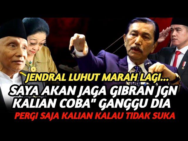 [FULL] PIDATO TEGAS LUHUT BINSAR PANJAITAN S3MPROT PARA S3NGKUN1 YG SELALU SERANG WAPRES GIBRAN !