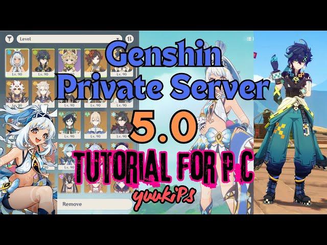 Genshin impact private server 5.0 | how to get private server for 5.0 genshin