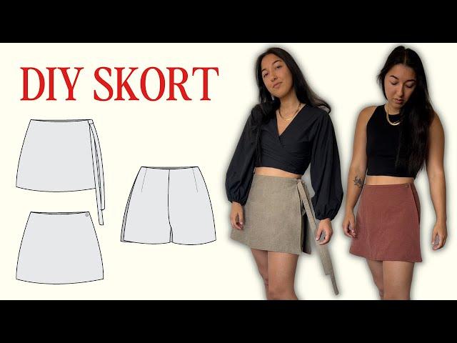 How to Sew The Perfect Summer Skort For All Bodies! Sunrise Skort Tutorial