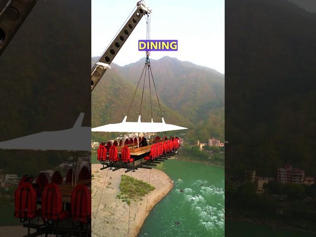 Best Sky Dining Experience In India : Rishikesh #travel #itinerary #rishikesh #india #uttarakhand