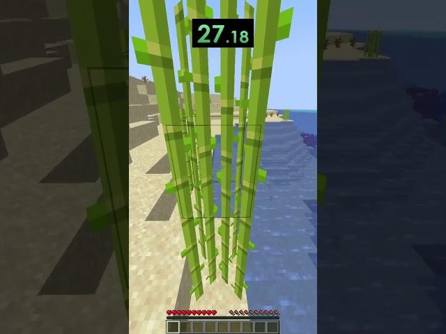 REUPLOAD: Minecraft BUT... I SET A WORLD RECORD FOR GETTING SEA PICKLE #minecraft  #shorts #viral