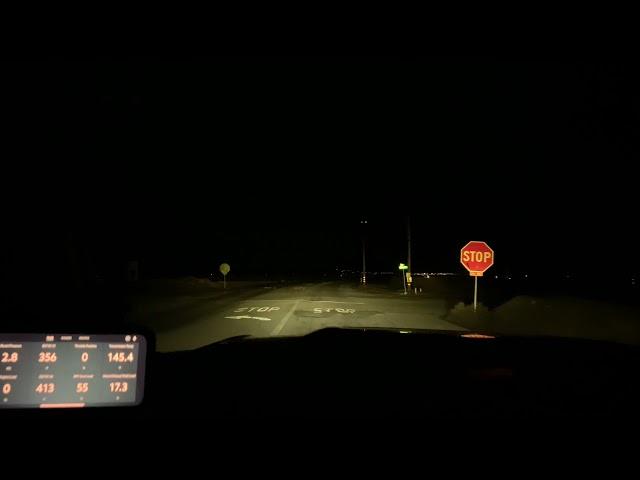 Morimoto M LED 2.0 Highway Driving Footage In a Chevy Silverado HD