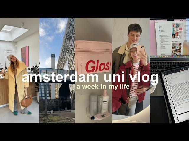 amsterdam uni vlog: a week in my life as a student at the university of amsterdam