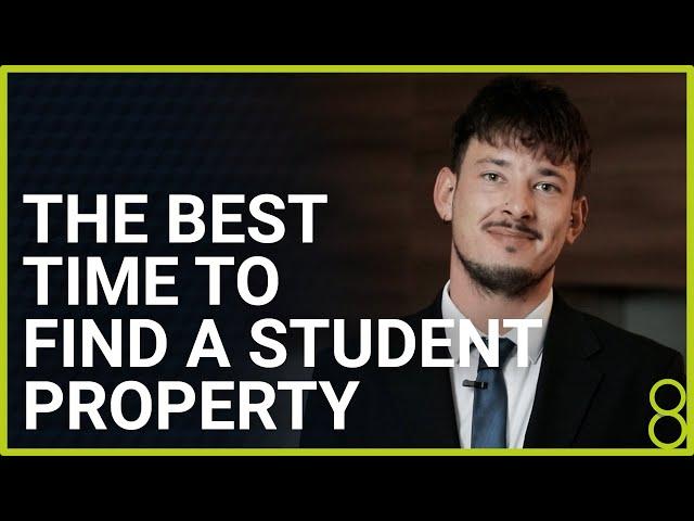 When to start looking for a student property