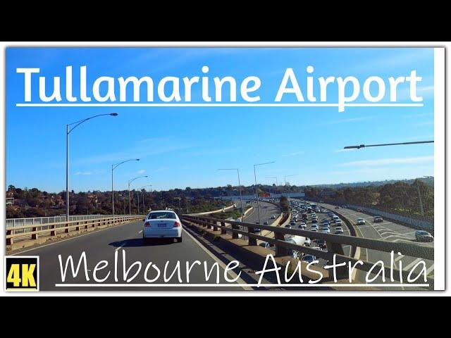 4K Driving To Tullamarine Airport Melbourne Australia 2021 From Thornbury , High St