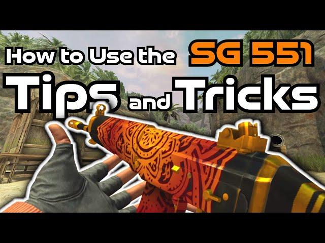 How to Use the SG 551 in Critical Ops (In Depth Guide+Stats+Drills)