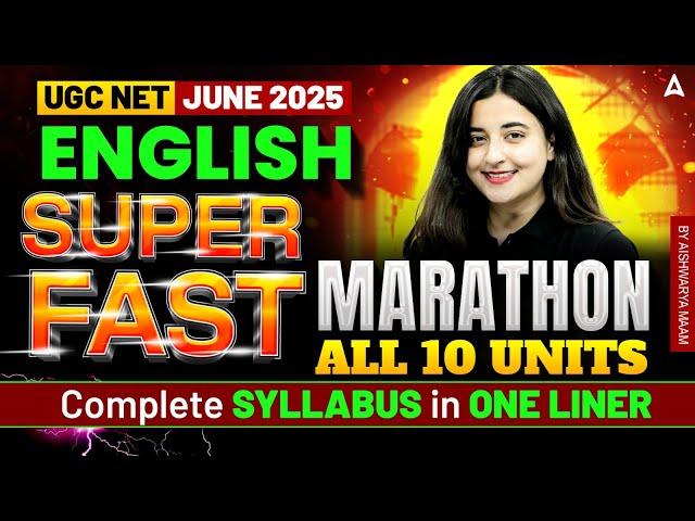 UGC NET English Literature Marathon | UGC NET English All 10 Units One Liner Questions