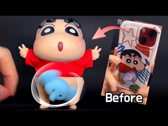 Recreate the 'Crayon Shin-chan Elephant Case' toy with a 3D pen