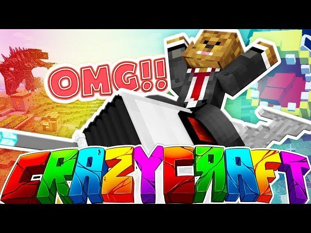 THE MOST OG PACK EVER!? - MINECRAFT'S OLDEST MOD PACK CRAZY CRAFT SURVIVAL #1 | JeromeASF