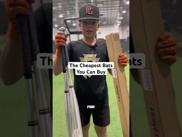 We found the cheapest bats you can buy. Will they break during batting practice? #mlb #baseball