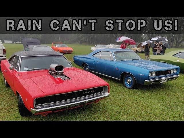 WET but WORTHY!! Mopars In Morrinsville | Rare & Unique MOPAR Muscle Cars