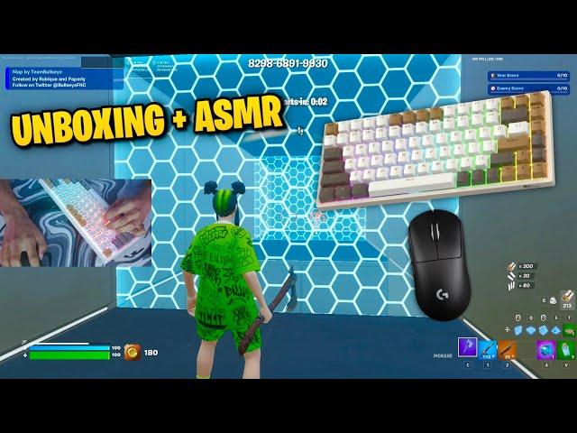RK84 Unboxing ⌨️ Review  Fortnite ASMR Gameplay Yellow Switches